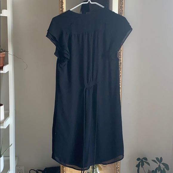 Sheer Black Classy Dress - Picture 2 of 3